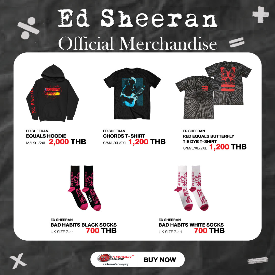 ED SHEERAN | Official Band Merchandise