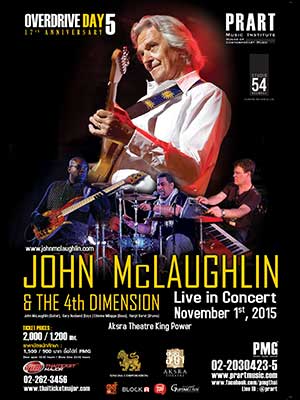John Mclaughlin & The 4th Dimension Live in Bangkok