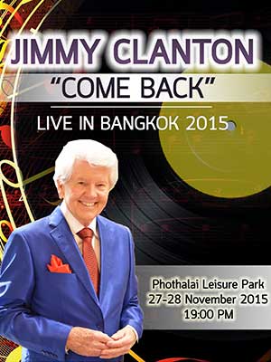 JIMMY CLANTON 'COME BACK' LIVE IN BANGKOK 2015