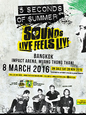 5 SECONDS OF SUMMER SOUNDS LIVE FEELS LIVE
