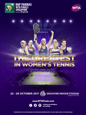 BNP Paribas WTA Finals Singapore presented by SC Global
