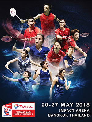 TOTAL BWF THOMAS AND UBER CUP FINALS 2018 