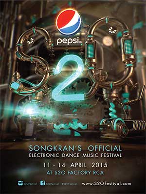 Pepsi S2O – Songkran’s Official Electronic Dance Music Festival