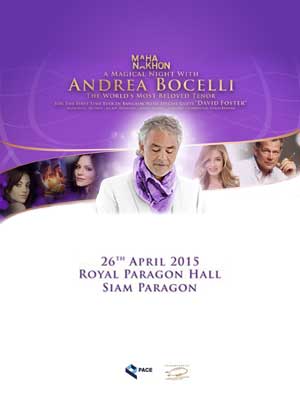 A Magical Night With ANDREA BOCELLI The World's Most Beloved Tenor