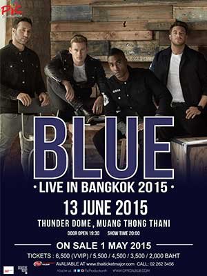 Blue Live in Bangkok 2015