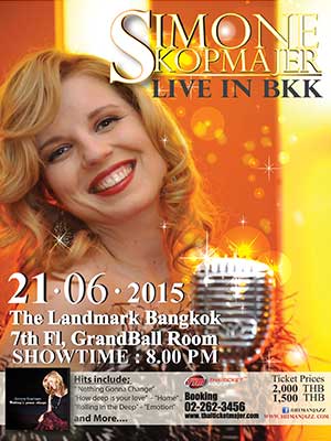Simone Kopmajer Live in Bangkok