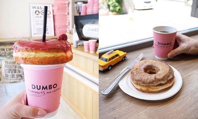 DUMBO Doughnuts and Coffee โดนัทคู่กาแฟ ความอร่อยที่ลงตัว