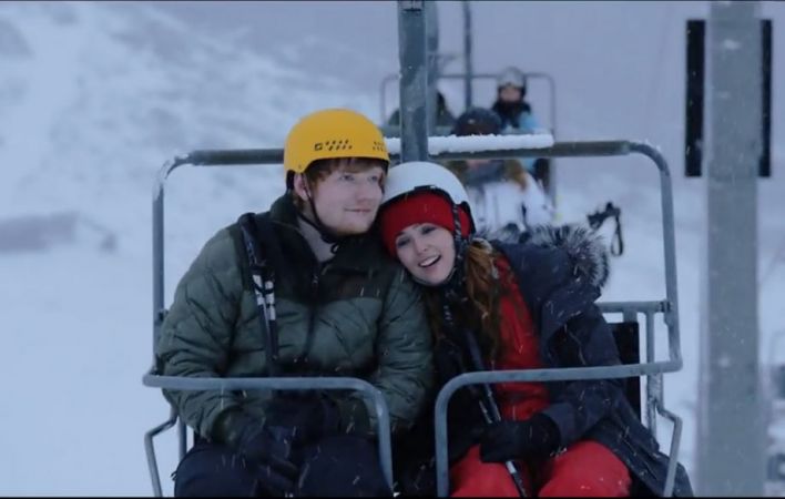 ชม Ed Sheeran ควงสาวเล่นสกีสุดโรแมนติก ในมิวสิควีดีโอเพลงใหม่ล่าสุด Perfect