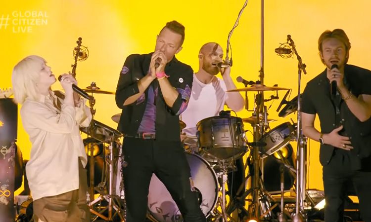 ชม Billie Eilish ทำเซอร์ไพรส์ ร่วมแจม Coldplay ในเพลง Fix You บนเวที Global Citizen Live