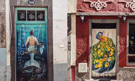 ชมศิลปะสวยๆ บนบานประตู ที่ มาเดรา หมู่เกาะเล็กๆ ในประเทศโปรตุเกส