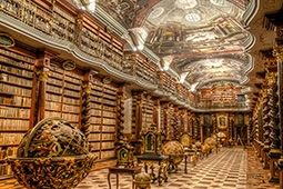 Klementinum หอสมุดที่ขึ้นชื่อว่าสวยที่สุดในโลก ได้ไปอ่านหนังสือสักครั้งคงจะฟินน่าดู