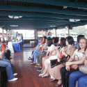 ภาพกิจกรรมไทยทิคเก็ต พาล่องเรือ ต้อนรับวันแม่ 2555