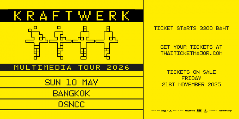 KRAFTWERK MULTIMEDIA TOUR 2026 IN BANGKOK