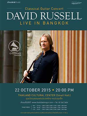 DAVID RUSSELL - Live in Bangkok (Classical Guitar Concert)