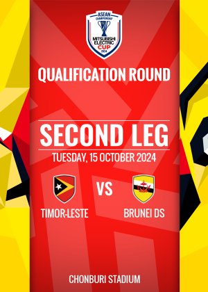 ASEAN Mitsubishi Electric Cup 2024<br> (QR : Timor-Leste VS Brunei DS)