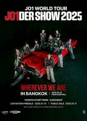 JO1 WORLD TOUR JO1DER SHOW 2025 <br>'WHEREVER WE ARE' IN BANGKOK