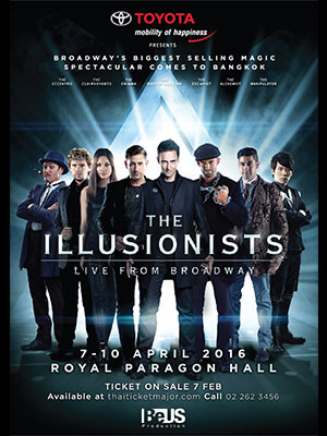 TOYOTA Presents The Illusionists – Live From Broadway, Bangkok 2016