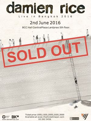 Damien Rice live in Bangkok 2016