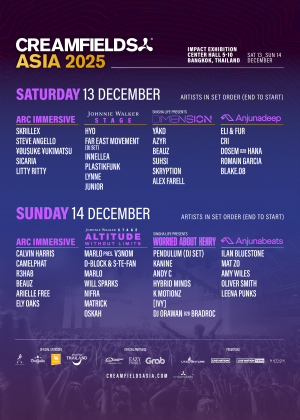 Creamfields Asia 2025