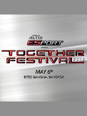 Corolla Altis Esport Presents Together Festival 2016