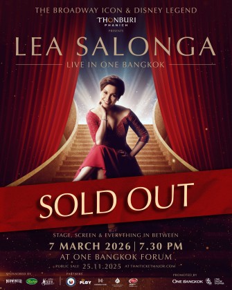 Thonburi Phanich presents LEA SALONGA Live in One Bangkok