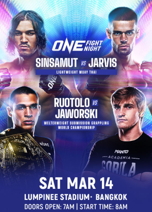 ONE Fight Night 41 : Sinsamut vs. Jarvis