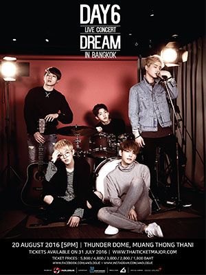 DAY6 LIVE CONCERT DREAM IN BANGKOK