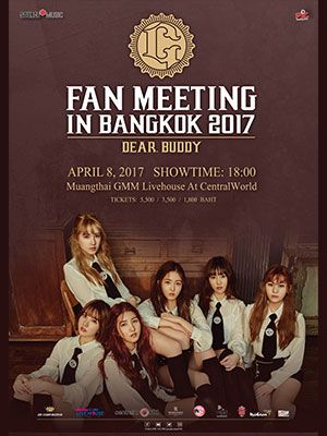 GFRIEND Fan Meeting in Bangkok 2017