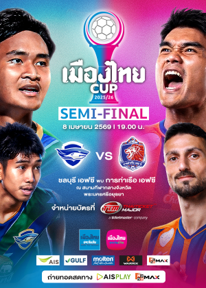 Muang Thai Cup 2025/26 Semi-final  Chonburi FC vs Port FC