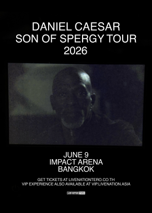 Daniel Caesar - Son of Spergy Tour in Bangkok