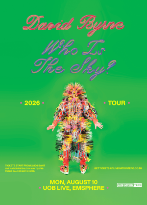 David Byrne : Who Is The Sky? Tour in Bangkok