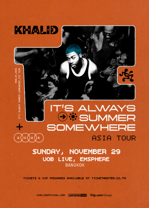 Khalid : It's Always Summer Somewhere Tour in Bangkok