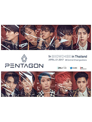 PENTAGON 1st SHOWCASE in Thailand 2017