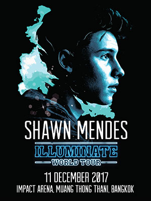 Shawn Mendes Illuminate World Tour 2017 Bangkok