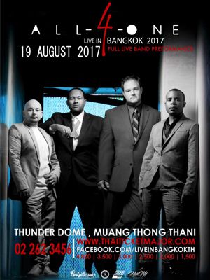 All 4 One Live in Bangkok