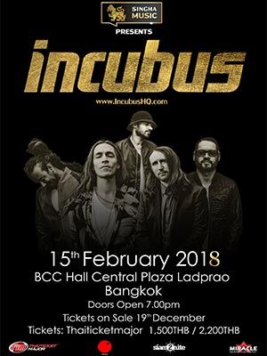 Singha Music Presents INCUBUS