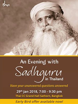 An Evening with Sadhguru in Thailand