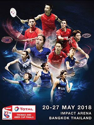 TOTAL BWF THOMAS AND UBER CUP FINALS 2018