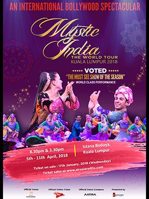 MYSTIC INDIA THE WORLD TOUR LIVE IN KUALA LUMPUR
