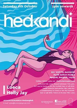 Hed Kandi DJ Power Women at SO Sofitel Bangkok