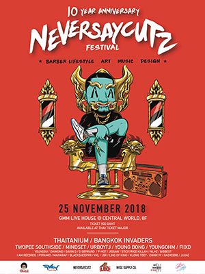 10 YEAR ANNIVERSARY NEVERSAYCUTZ FESTIVAL