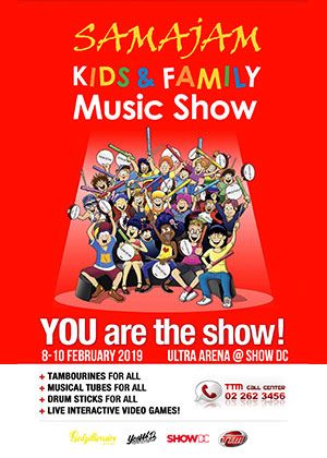 SAMAJAM KIDS SHOW LIVE IN BANGKOK 2019