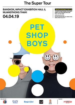 PET SHOP BOYS THE SUPER TOUR 2019