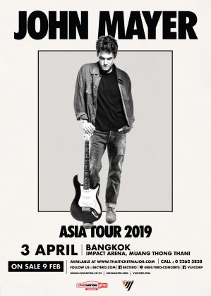 John Mayer Asia Tour Live in Bangkok 2019