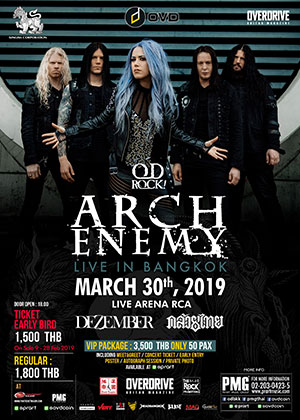 Arch Enemy Live in Bangkok