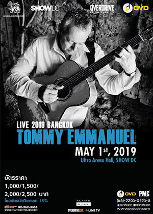 Tommy Emmanuel Live 2019 Bangkok
