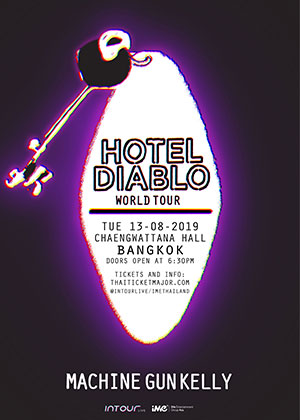 MACHINE GUN KELLY HOTEL DIABLO WORLD TOUR IN BANGKOK
