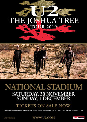 U2 The Joshua Tree Tour 2019 Live in Singapore