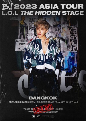 B.I 2023 ASIA TOUR [L.O.L THE HIDDEN STAGE]<br>IN BANGKOK