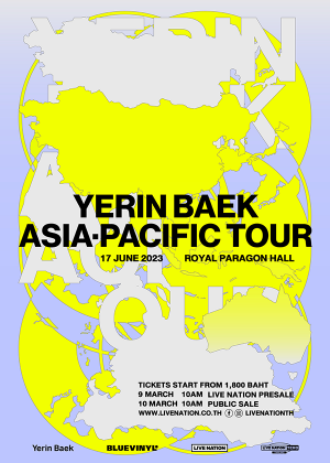 YERIN BAEK ASIA-PACIFIC TOUR